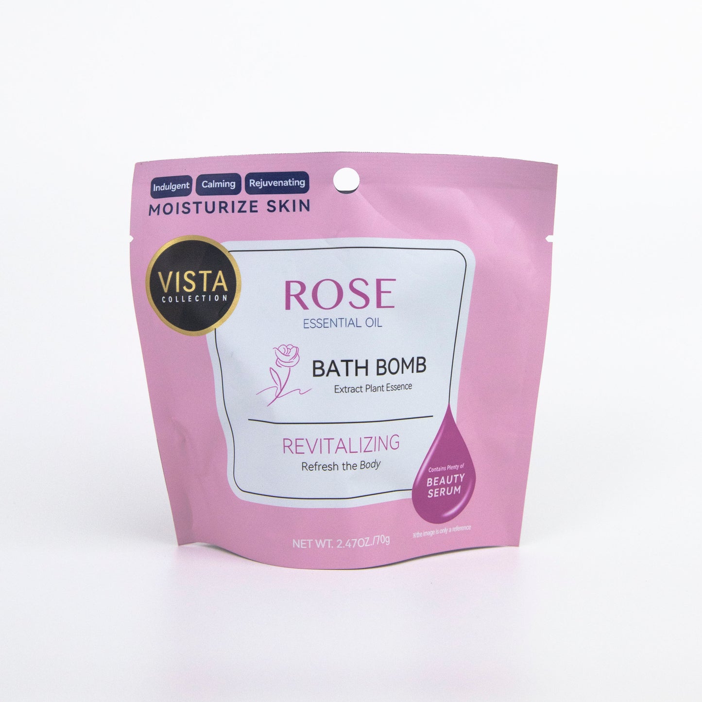 Rose Essential Oil Bath Bomb