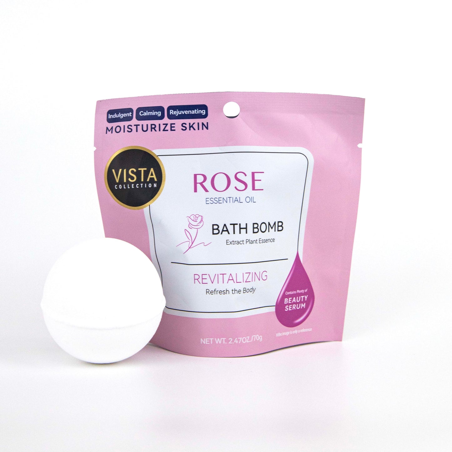 Rose Essential Oil Bath Bomb