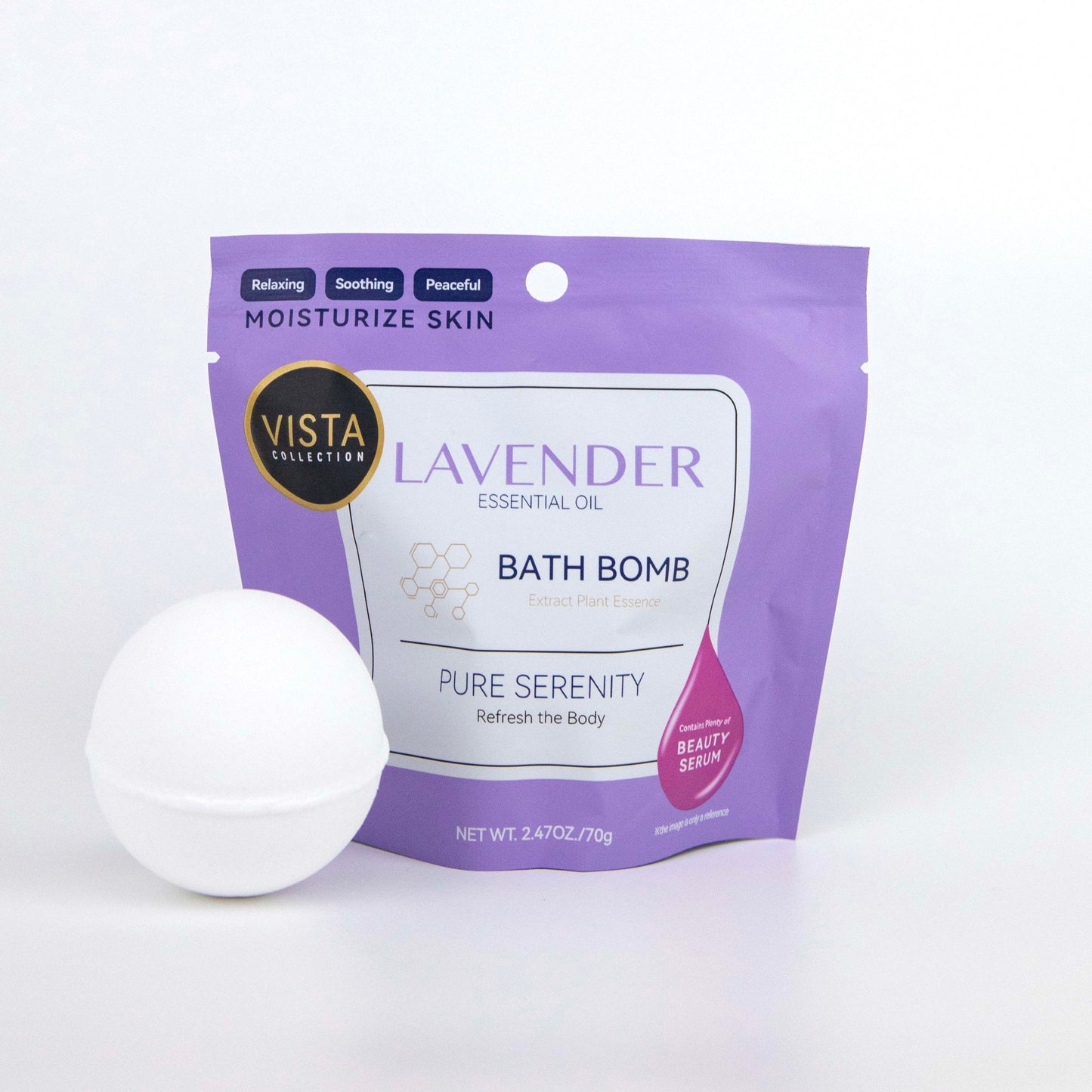 Lavender Essential Oil Bath Bomb