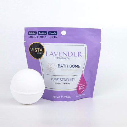 Lavender Essential Oil Bath Bomb